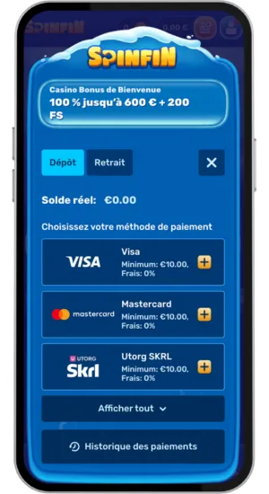 Choix du mode de dépôt