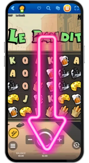 choose a amount to bet