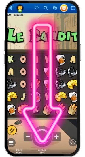 wybierz kwotę zakładu