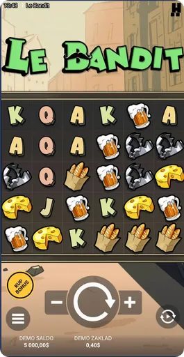 Interfejs gry Le Bandit