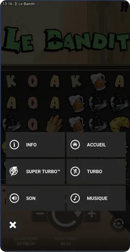 Informations sur le jeu Le Bandit