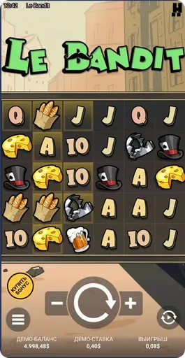 Интерфейс слота