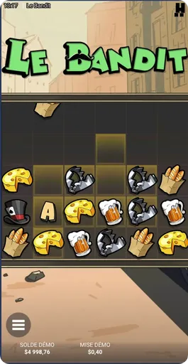 Sélection du mode de jeu