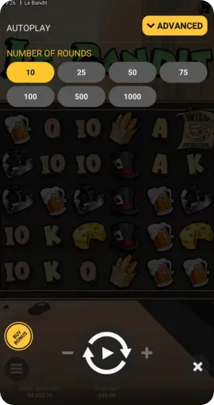 number of rounds